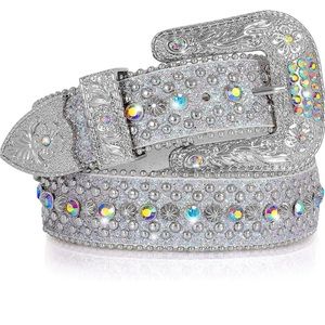 Crystal Studded Rhinestone Belt